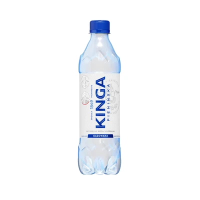 Kinga Pienińska woda mineralna gazowana 0,5 l