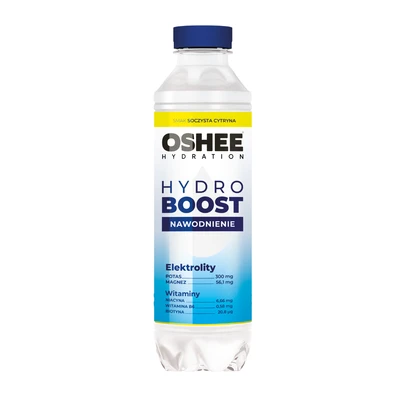 OSHEE HydroBoost Nawodnienie Soczysta Cytryna 555ml