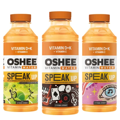 OSHEE Vitamin Water D + K 555 ml SPEAK UP