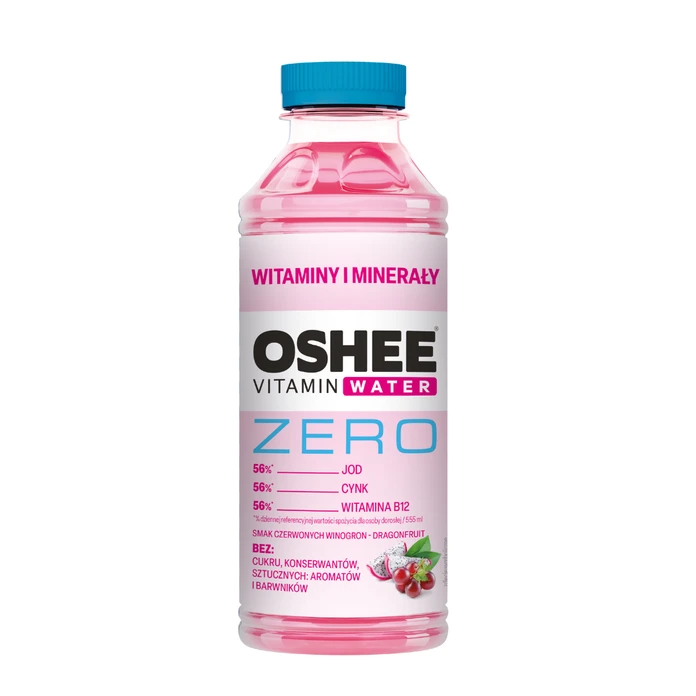 OSHEE Vitamin Water witaminy i minerały ZERO 555 ml