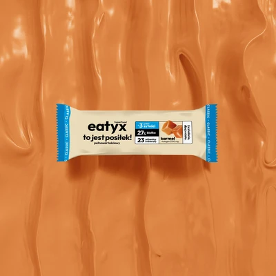 EATYX pełnowartościowy posiłek w formie batona karmel 60g