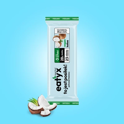 EATYX pełnowartościowy posiłek w formie batona kokos 60g