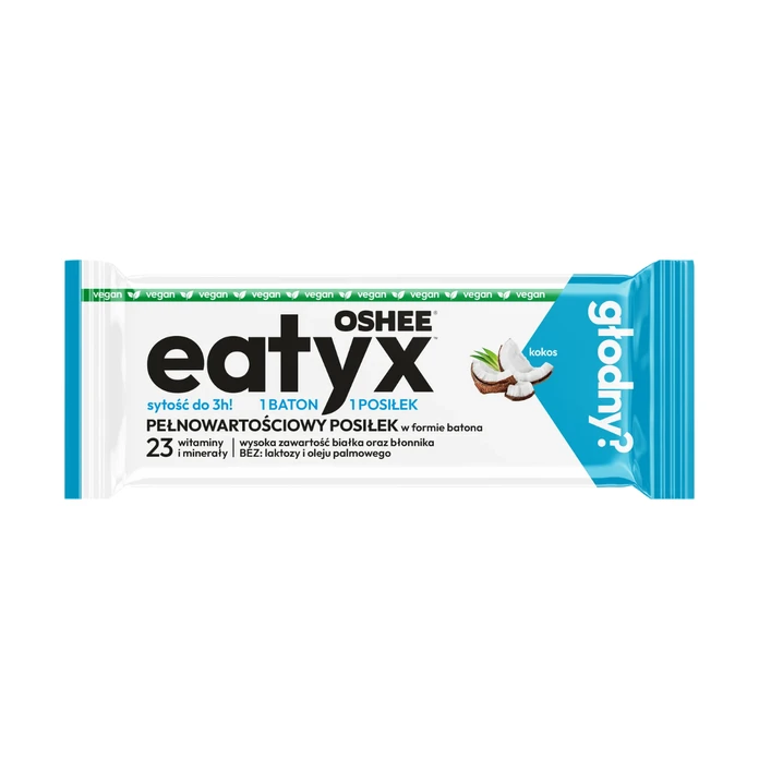 EATYX pełnowartościowy posiłek w formie batona kokos 60g