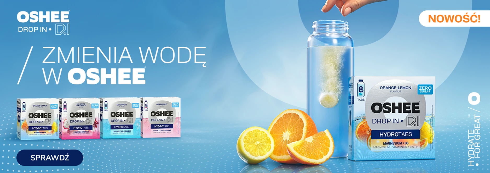 OSHEE Drop In HydroTabs