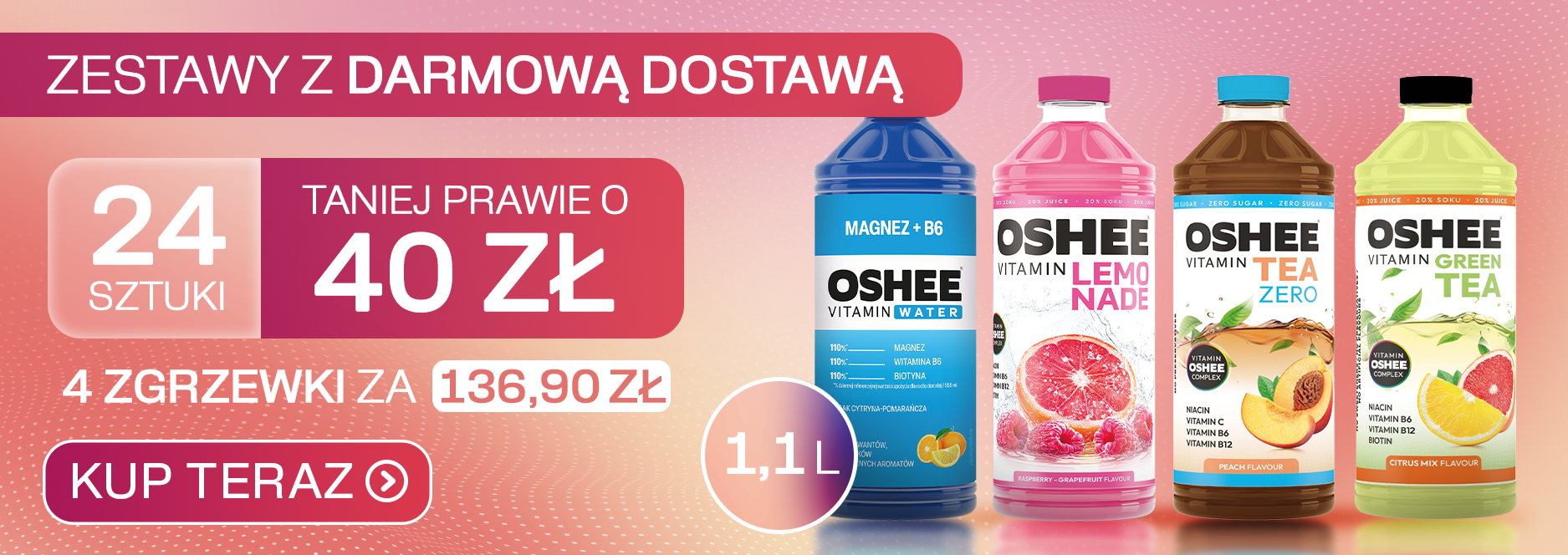 OSHEE 1100 ml ZE ZNIŻKĄ 