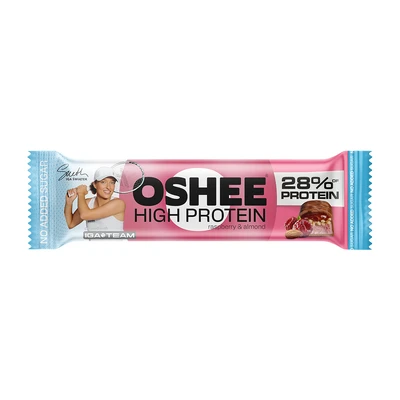OSHEE &amp; IGA Team Baton proteinowy malina - migdał 47 g