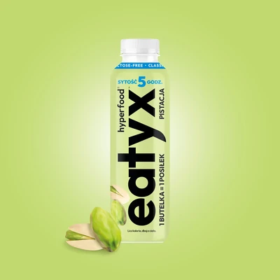 EATYX zbilansowany pełnowartościowy posiłek gotowy do spożycia pistacja lactose free 500 ml
