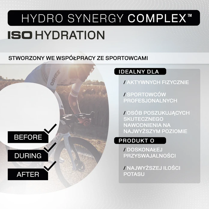 OSHEE ISO Hydration izotonik w proszku Grapefruit guarana 1050 g