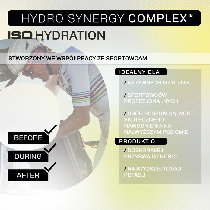 OSHEE ISO Hydration izotonik w proszku Lemon BCAA 1050 g