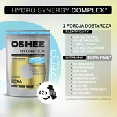 OSHEE Hydration Zero Sugar proszek Lemon BCAA 630 g