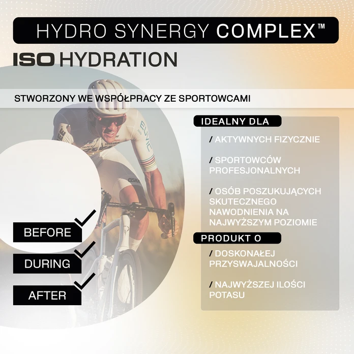 OSHEE ISO Hydration Izotonik w proszku Orange L-karnityna 550 g