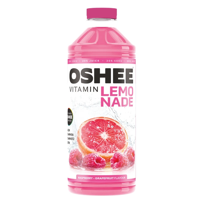 OSHEE Vitamin Lemonade Malina + Grejpfrut 1100 ml