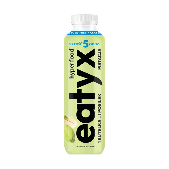 EATYX zbilansowany pełnowartościowy posiłek gotowy do spożycia pistacja lactose free 500 ml