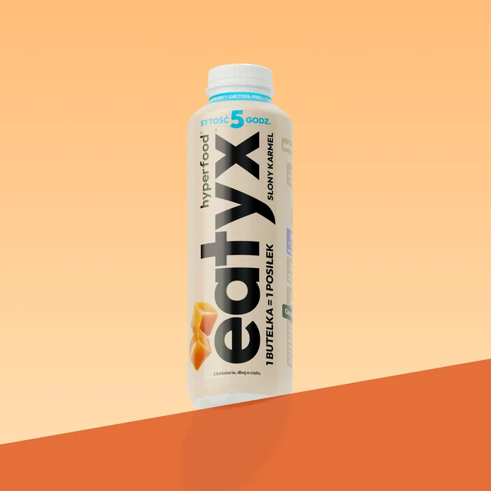 EATYX zbilansowany pełnowartościowy posiłek gotowy do spożycia słony karmel lactose free 500 ml