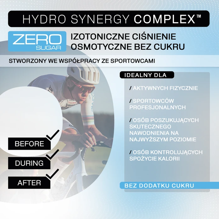 OSHEE Hydration Zero Sugar proszek Multifruit 630 g