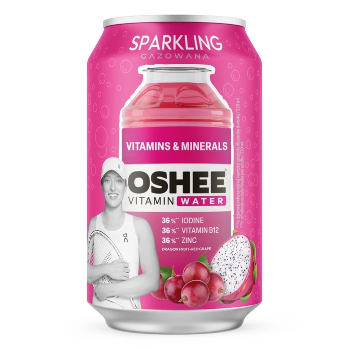 OSHEE Vitamin Water Sparkling witaminy i minerały 330 ml
