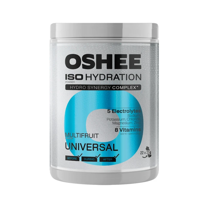 OSHEE ISO Hydration Izotonik w proszku Multifruit 550 g