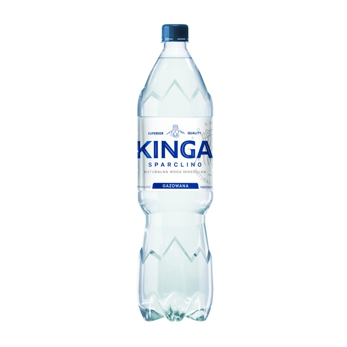 Kinga Sparclino woda mineralna gazowana 1,5 l