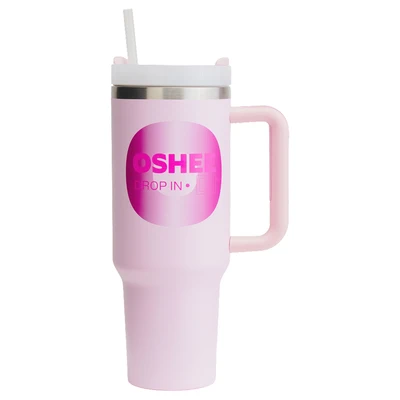 Butelka termiczna OSHEE DROP IN HydraGrip różowa 1200 ml