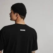 Koszulka OSHEE Flow kolor czarny