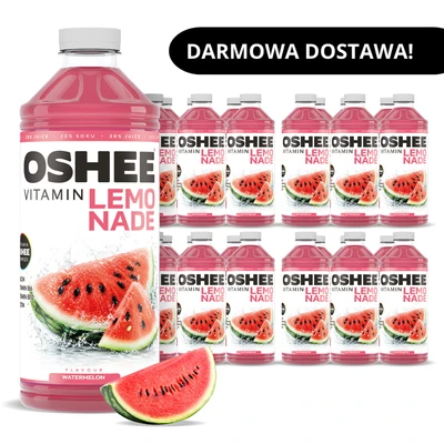 24x OSHEE Vitamin Lemonade Arbuz 1100 ml