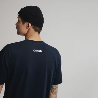 Koszulka OSHEE Flow Nevy Blue