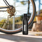 Bidon stalowy czarny 500 ml