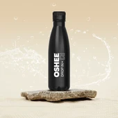 Bidon stalowy czarny 500 ml