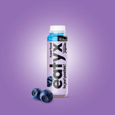 EATYX posiłek gotowy do spożycia śmietankowa jagoda lactose free 300 ml