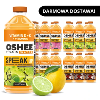 24x OSHEE Vitamin Water D + K 1100 ml