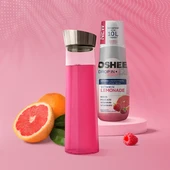 6x OSHEE Drop In Vitamin Lemonade malina grejpfrut 500 ml