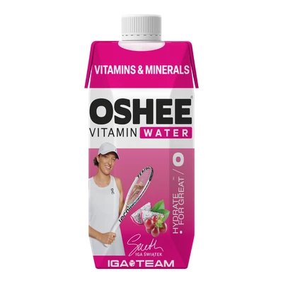 OSHEE Vitamin Water witaminy i minerały winogrona - dragonfruit 750 ml