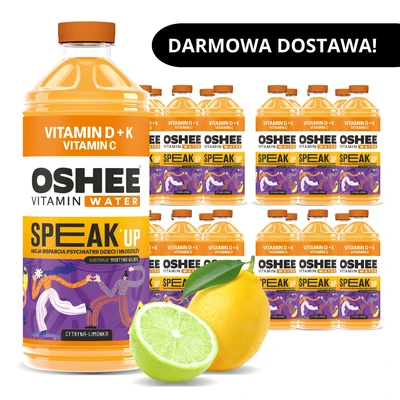 24x OSHEE Vitamin Water D + K 1100 ml