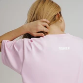 Koszulka OSHEE Flow kolor różowy