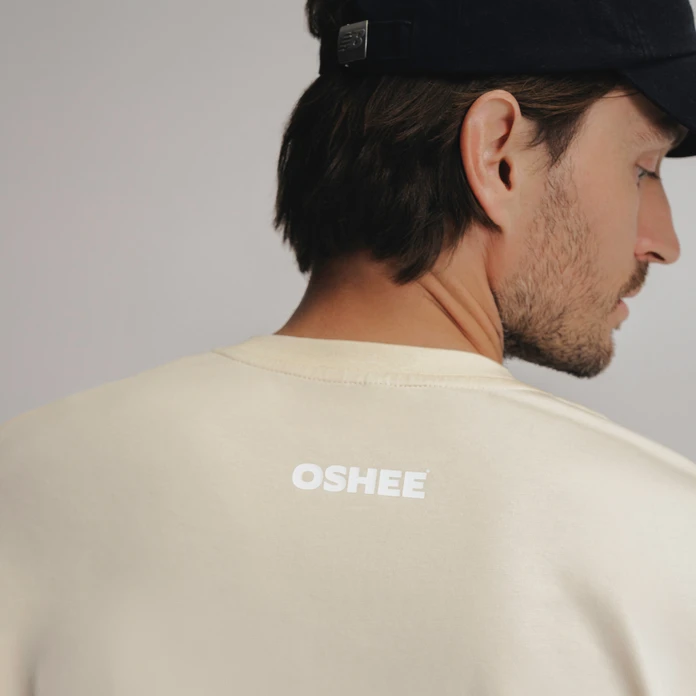 Koszulka OSHEE Flow kolor żółty