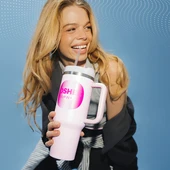 Butelka termiczna OSHEE DROP IN HydraGrip różowa 1200 ml