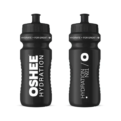 OSHEE Bidon sportowy Hydration czarny 600 ml