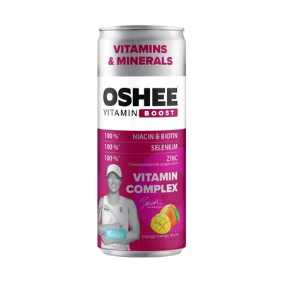 OSHEE Vitamin Boost Witaminy i Minerały pomarańcza mango 250 ml