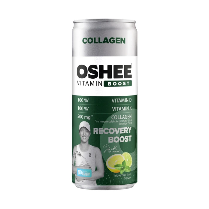 OSHEE Vitamin Boost Collagen mięta cytryna limonka 250 ml