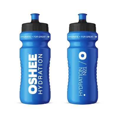 OSHEE Bidon sportowy Hydration niebieski 600 ml