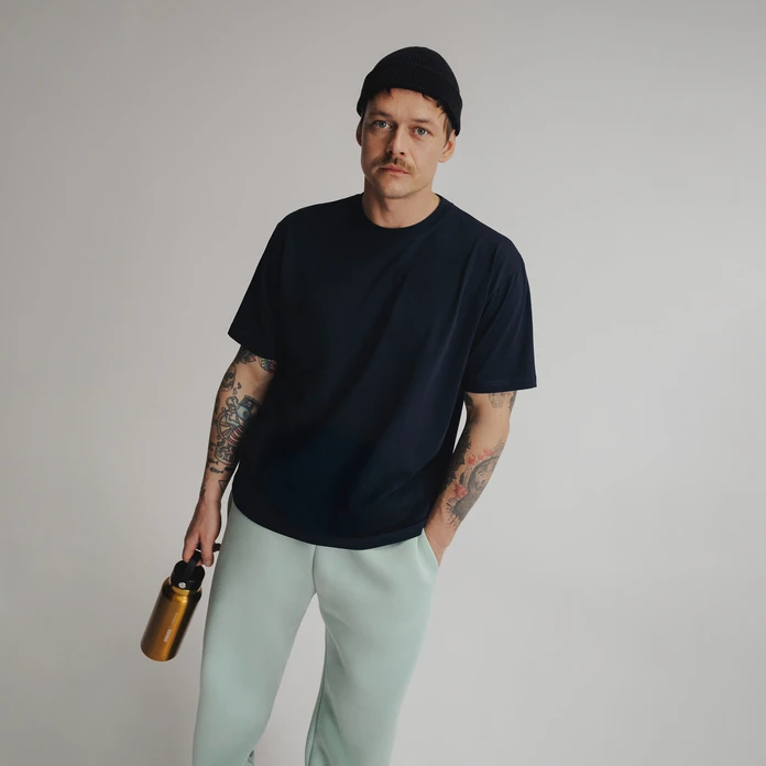 Koszulka OSHEE Flow kolor Navy Blue