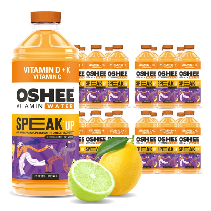 [Zestaw] OSHEE Vitamin Water D + K 1100 ml