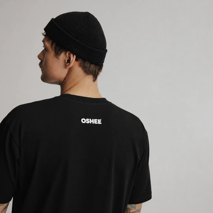 Koszulka OSHEE Flow kolor czarny