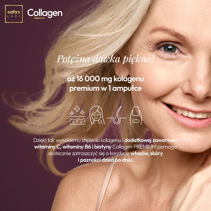 eatyx Labs Collagen Premium kuracja 30 dni 30 x 80 ml