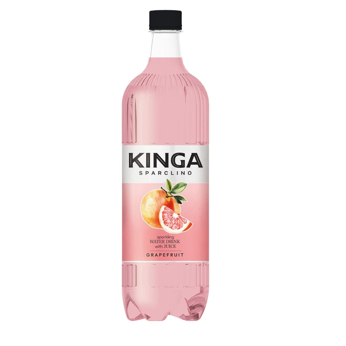 Kinga Sparclino Water Drink grapefruit 1l
