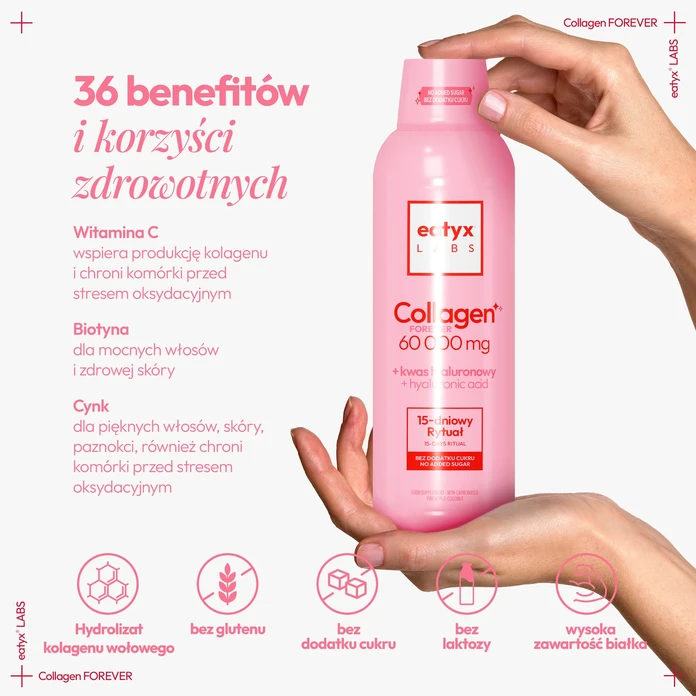 eatyx LABS Collagen Forever 60000 mg 500 ml 15-dniowy rytuał