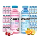 36x OSHEE ZERO Vitamin Water 555ml (18x magnez+B6 + 18x witaminy i minerały)