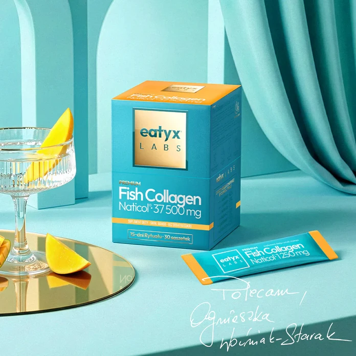 eatyx LABS Collagen rybi Naticol 37 500 mg mango 30 saszetek 75 g