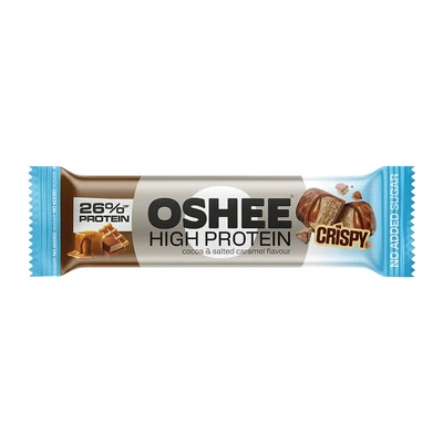 OSHEE Crispy baton proteinowy kakao &amp; solony karmel 39 g
