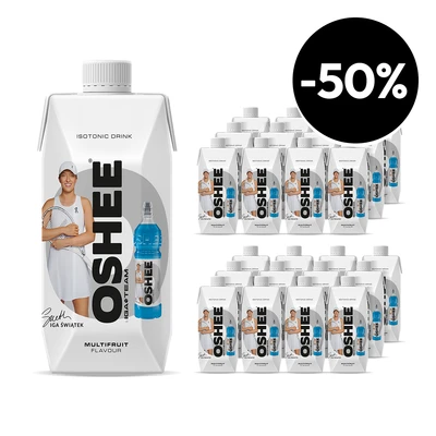 24x OSHEE Isotonic Drink Multifruit 750 ml Tetra Pak